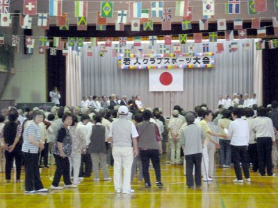 船越老人クラブスポーツ大会の写真